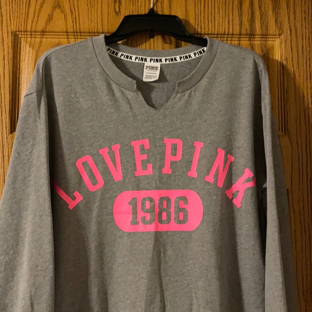Victoria Secret “Pink” sweatshirt, size small